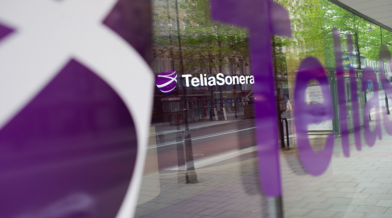 Bloomberg:   TeliaSonera      -    