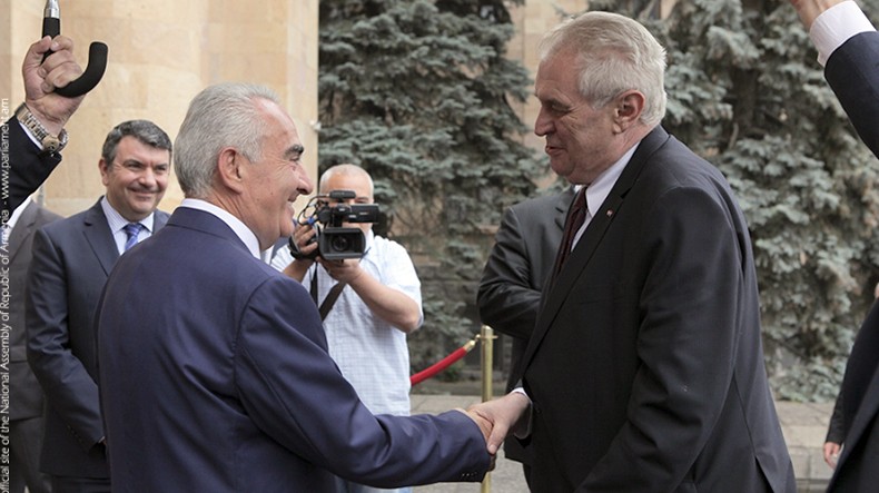 Галуст Саакян: Армения рассчитывает на взвешенную позицию Чехии в вопросе карабахского урегулирования