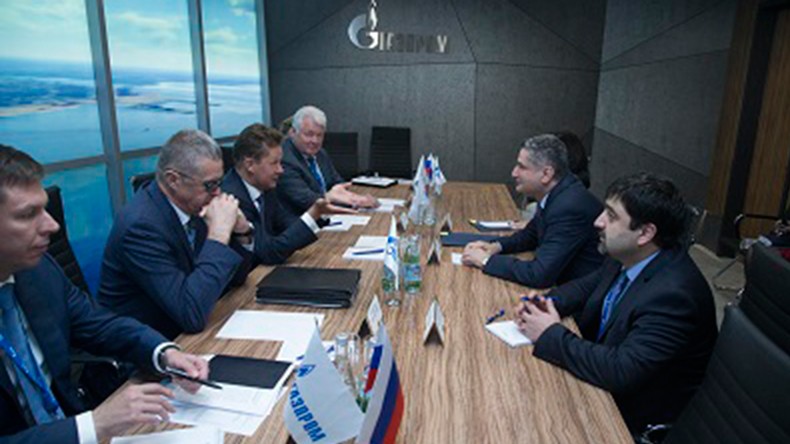 Председатель Коллегии ЕЭК Т.Саркисян и глава «Газпрома» А.Миллер обсудили формирование общего рынка газа ЕАЭС