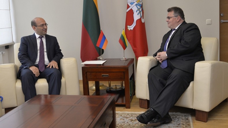 Посол Армении и глава МИД Литвы обсудили карабахское урегулирование