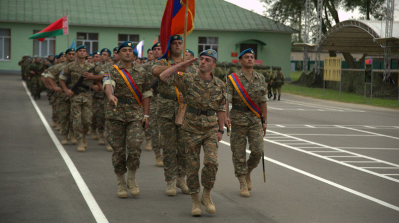 Армянские военные участвуют в совместном учении с миротворческими силами ОДКБ «Нерушимое братство-2016»
