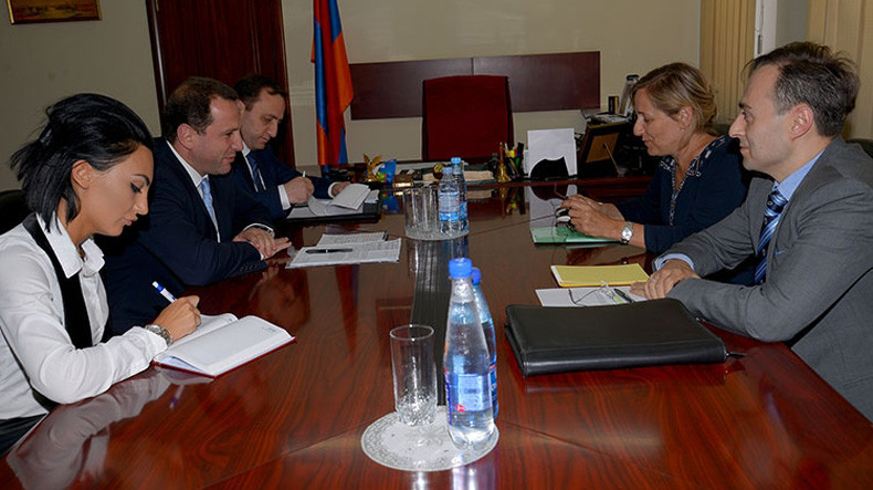 Замглавы Минобороны Армении и глава делегации МККК обсудили вопросы сотрудничества