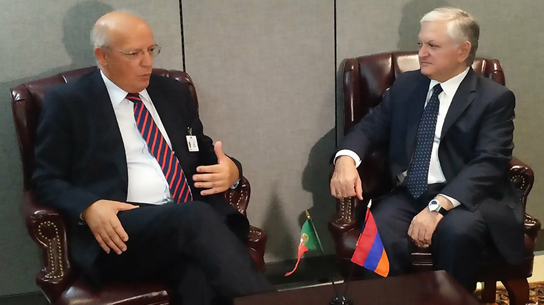 Обсуждены вопросы расширения взаимодействия Армении и Португалии в рамках международных организаций