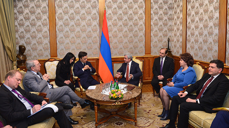 Содокладчики ПАСЕ отметили значительную роль президента Сержа Саргсяна в деле продвижения в Армении демократических процессов