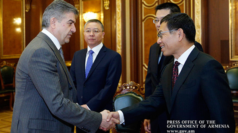 Премьер К.Карапетян: Армения может стать важной платформой для китайского бизнеса