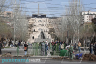Logging and tree planting held in area of Yerevan Cascade