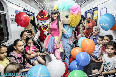 Children's Day celebrations in Yerevan