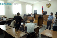 Гаяне Акопян и Ашот Пашинян участвуют в судебном заседании