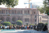 Акции неповиновения в центре Еревана с требованием отставки Пашиняна