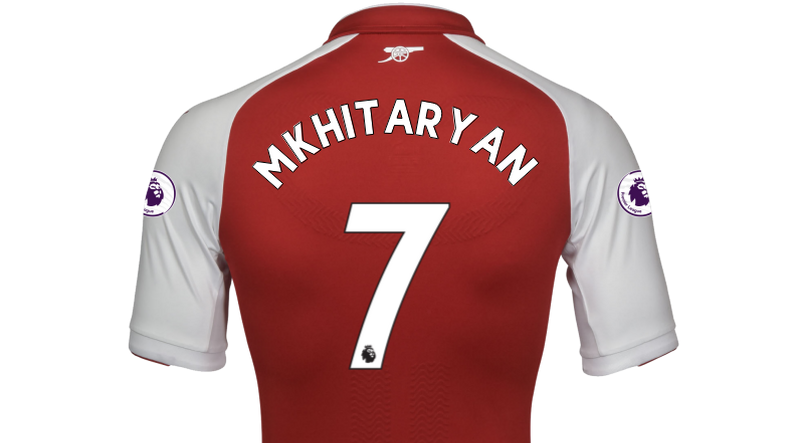 Why Arsenal's Henrikh Mkhitaryan is wearing No.77 in the Europa