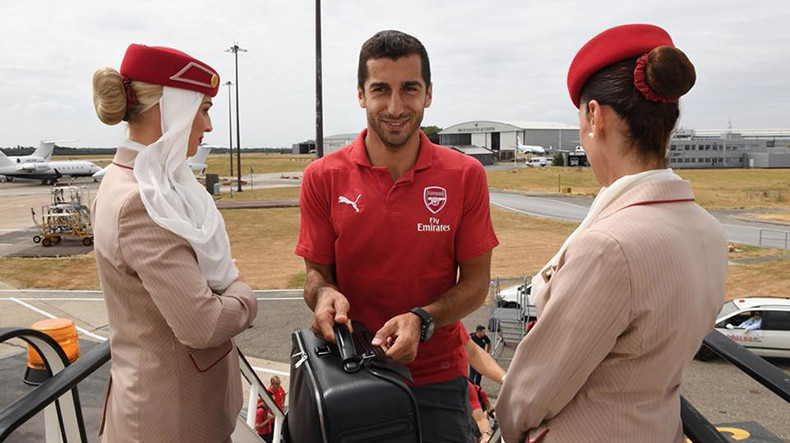 Boarding completed! Can't wait to see - Henrikh Mkhitaryan