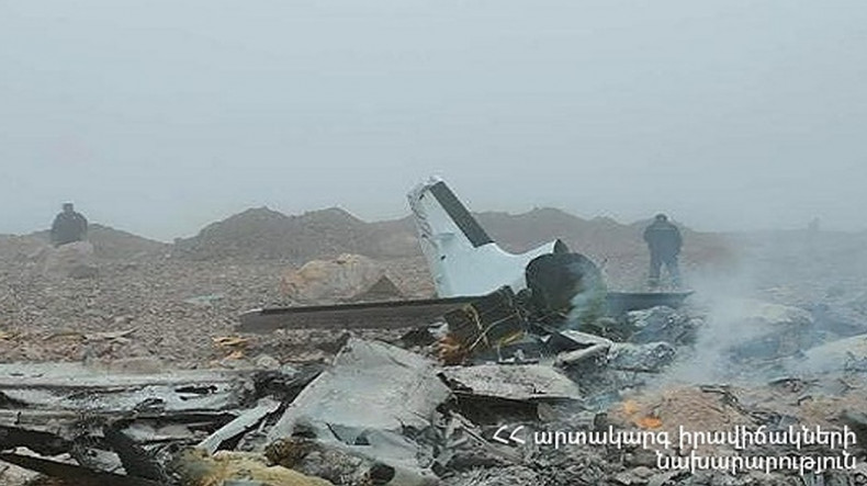Հայաստանում B55 տիպի ինքնաթիռ է ընկել, հայտնաբերվել է երկու այրված դի