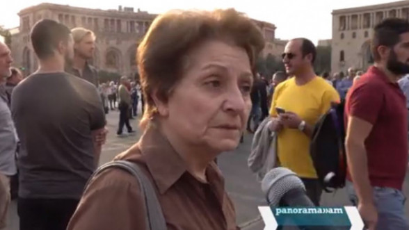 Формирование нормальной национальной власти многое изменит – участница митинга в Ереване