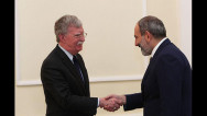Pashinyan hails ‘very positive’ talks with Bolton